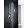 Anzzi Byne 1-Spray Tub and Shower Faucet with Sprayer Wand, Polished Chrome SH-AZ013
